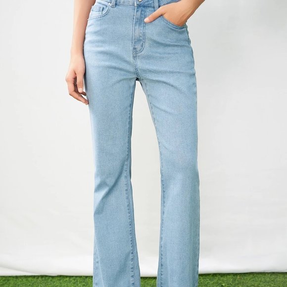 dottie US - Flared Jean Light Blue - Q0312 - Picture 2 of 5